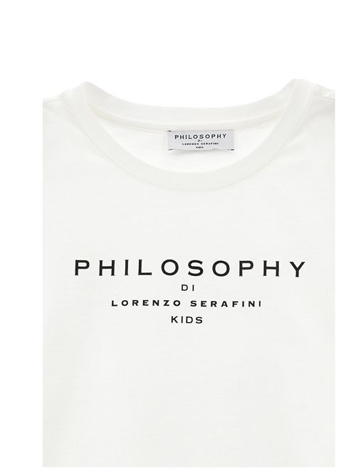 T-shirt, bambina, logata. PHILOSOPHY | I1E605 5203P001